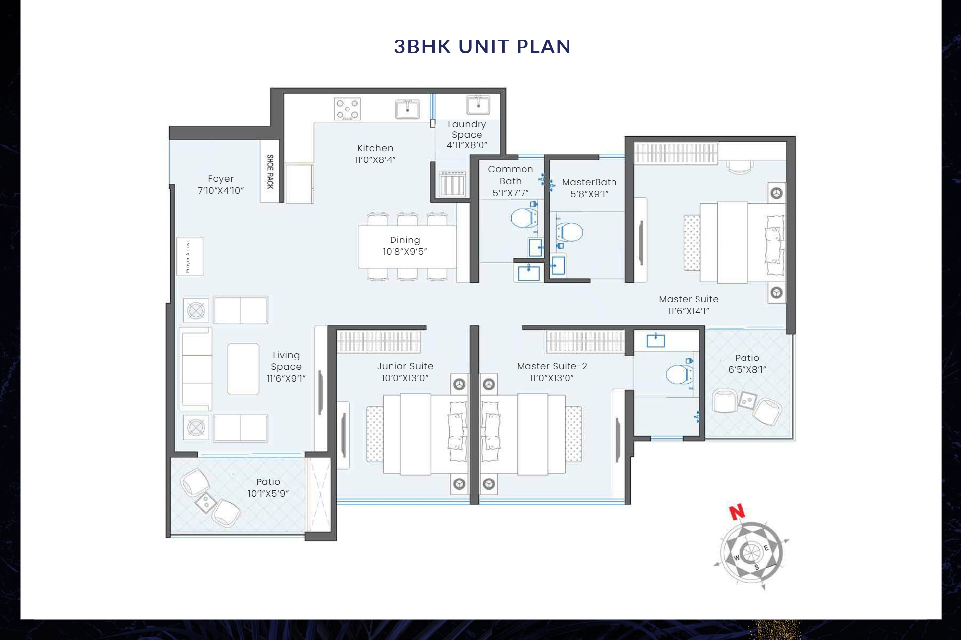 Shubh Tristar Floor Plan