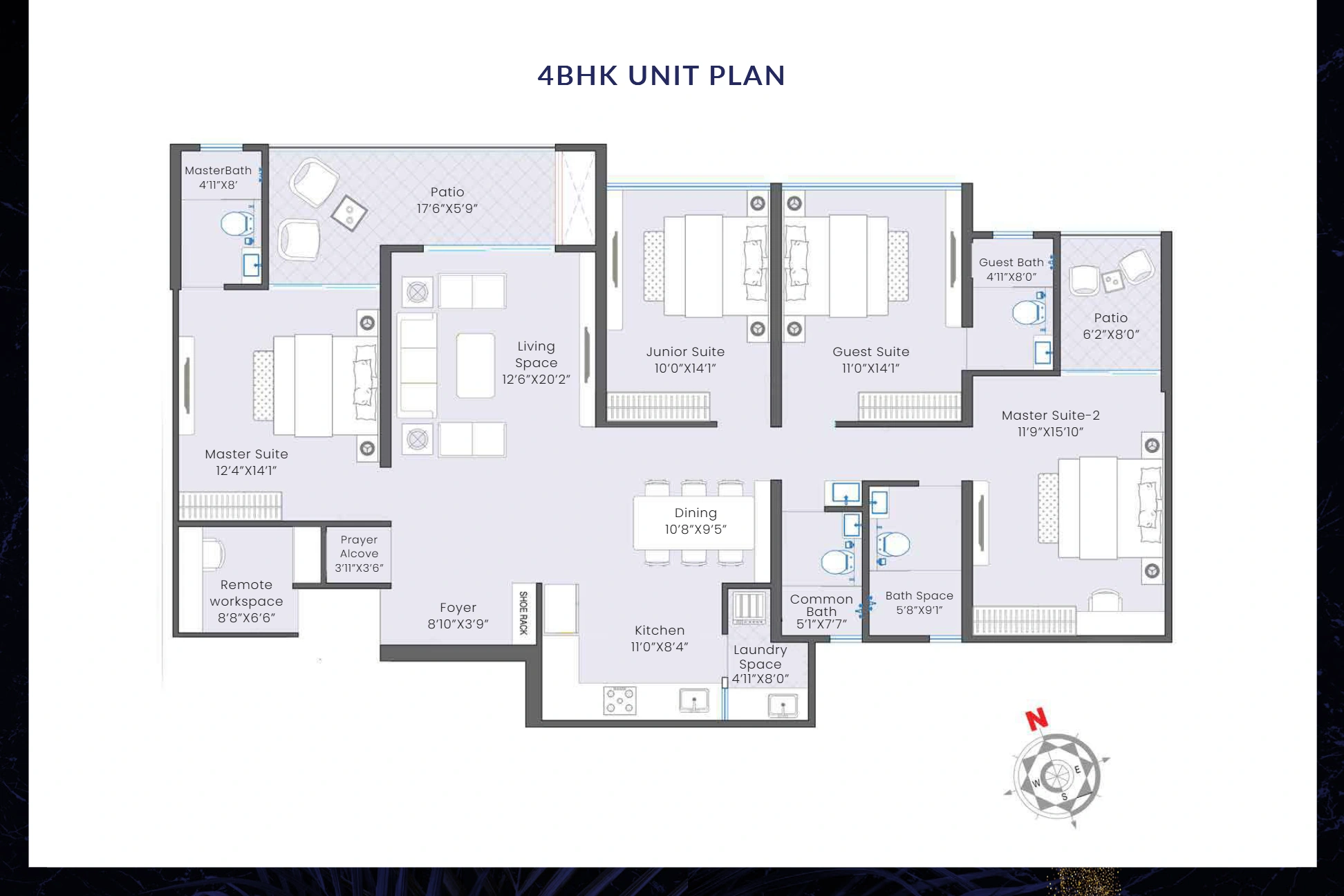Shubh Tristar Floor Plan